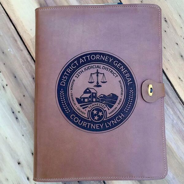 Custom Full Leather Padfolio Thumbnail