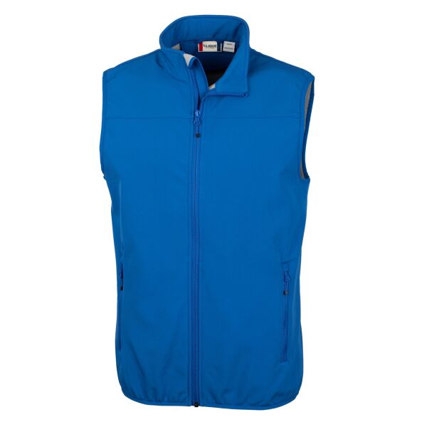 Clique Trail Recycled Stretch Softshell Mens Full Zip Vest Thumbnail