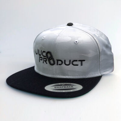 Camo Flat Bill Snapback Cap with JucoProduct Embroidery Thumbnail