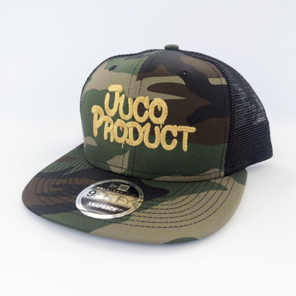 Graffiti Camo Flat Bill Snapback Cap Thumbnail